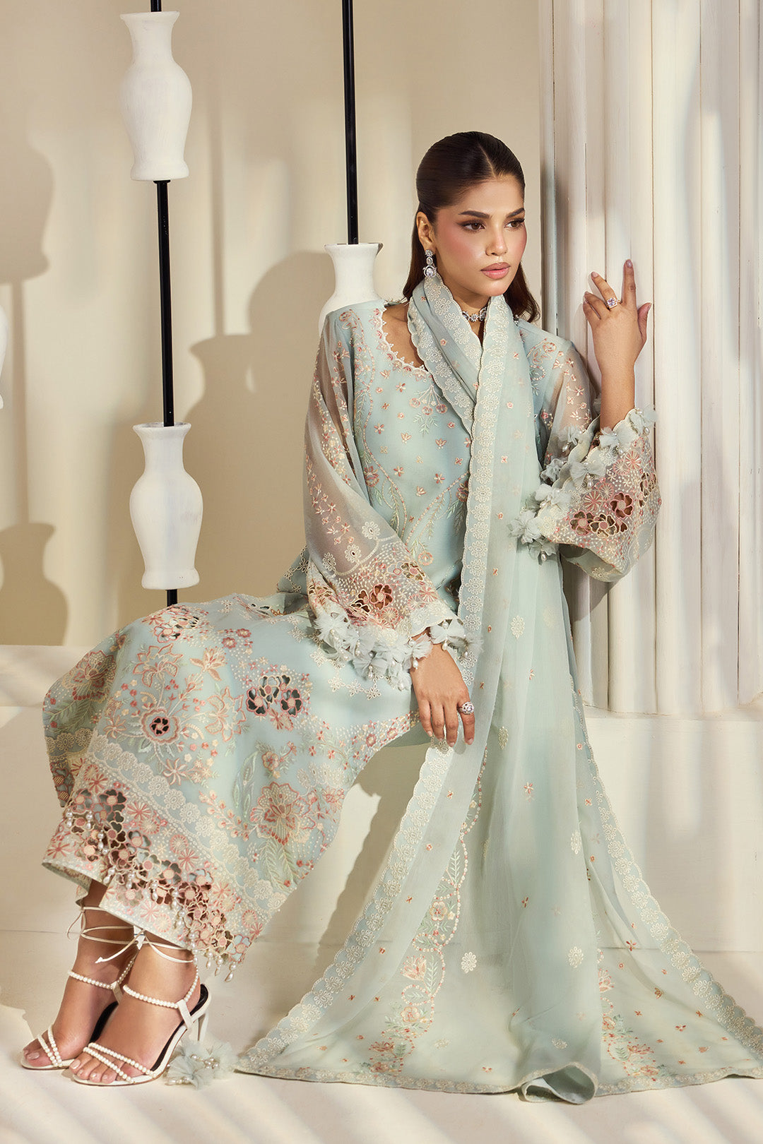Alizeh | Dhaagay Formals | AF-DHG-5046-Tiyaahe - by Libasekhas UK - Registered Vendor of : Alizeh - 100% Original Designer Dress