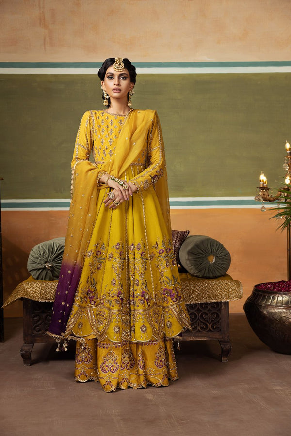 Erum Khan | Begham Jaan Bridal Formals | SEPIA - by - Libasekhas UK - Registered Vendor of : Erum Khan - 100% Original Designer Dresss