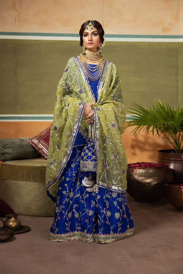 Erum Khan | Begham Jaan Bridal Formals | GULMOHAR - by - Libasekhas UK - Registered Vendor of : Erum Khan - 100% Original Designer Dresss