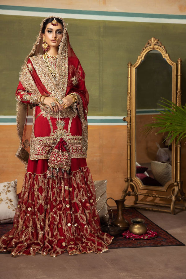 Erum Khan | Begham Jaan Bridal Formals | AMAR - by - Libasekhas UK - Registered Vendor of : Erum Khan - 100% Original Designer Dresss