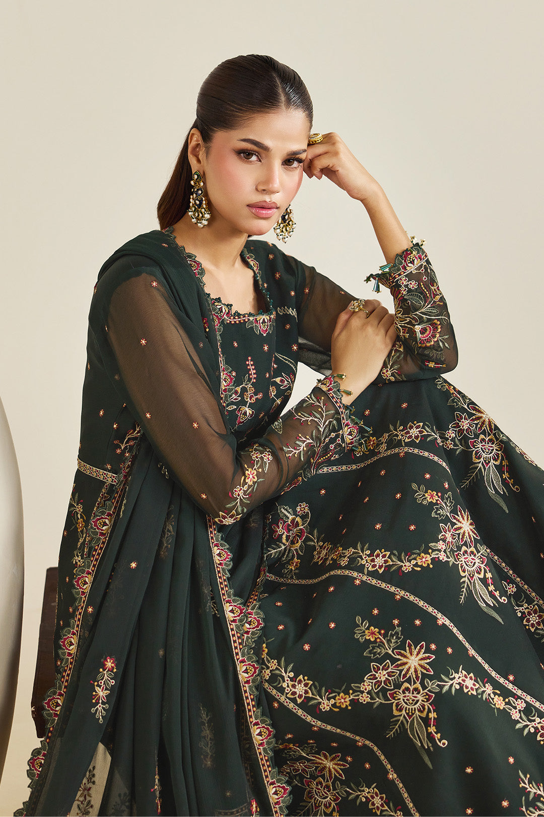 Alizeh | Dhaagay Formals | AF-DHG-5047-Sohana - by Libasekhas UK - Registered Vendor of : Alizeh - 100% Original Designer Dress
