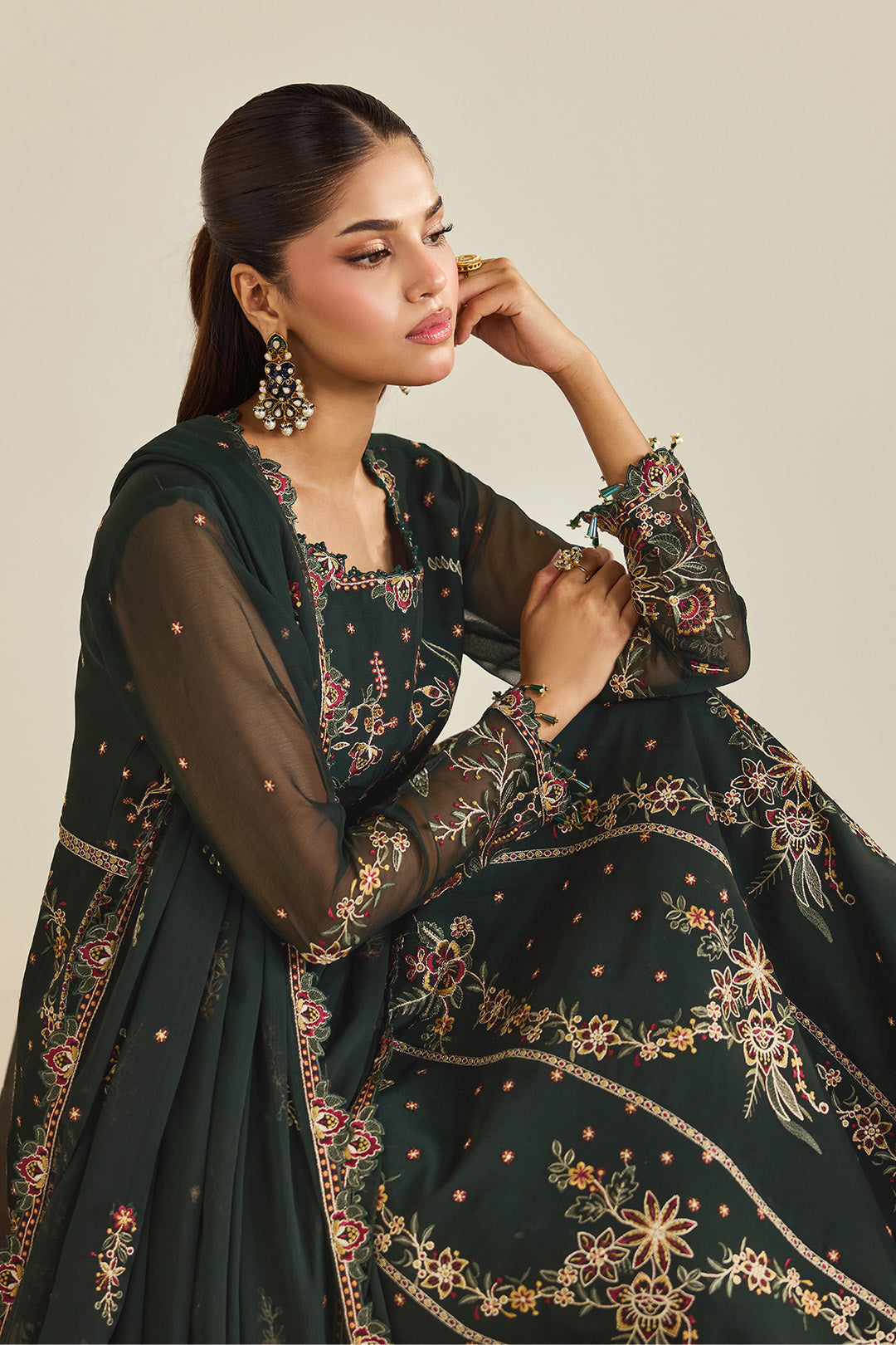 Alizeh | Dhaagay Formals | AF-DHG-5047-Sohana - by Libasekhas UK - Registered Vendor of : Alizeh - 100% Original Designer Dress