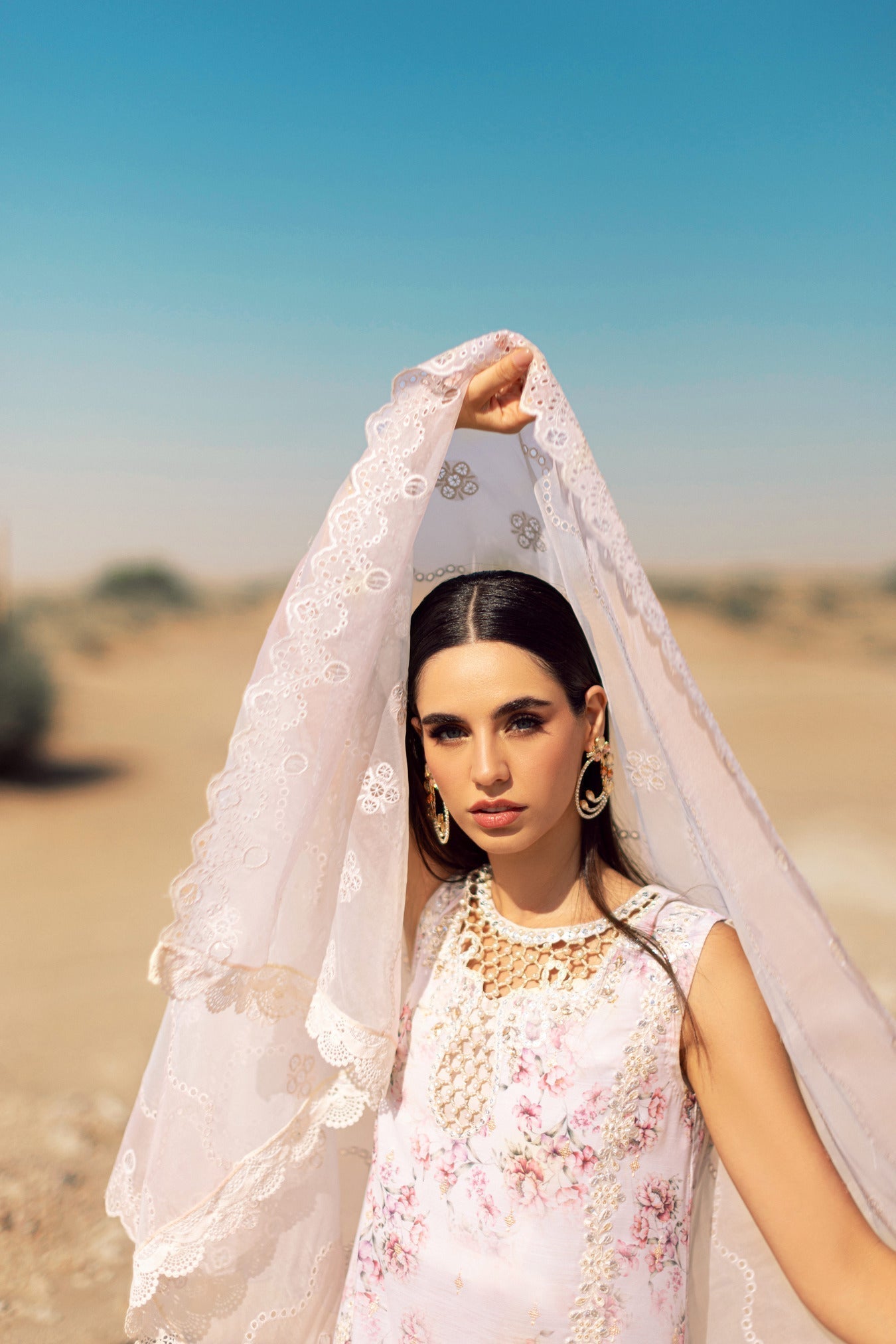 Noor By Saadia Asad | Eid Handwork Laserkari Lawn 24 | D5 - by - Libasekhas UK - Registered Vendor of : Noor by Saadia Asad - 100% Original Designer Dresss