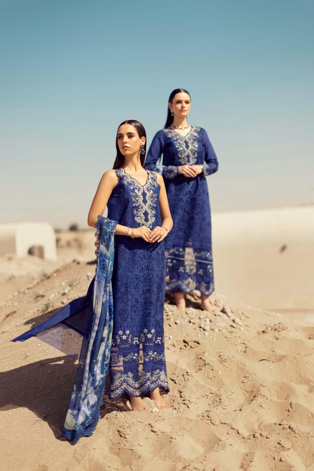 Noor By Saadia Asad | Eid Handwork Laserkari Lawn 24 | D12 - by - Libasekhas UK - Registered Vendor of : Noor by Saadia Asad - 100% Original Designer Dresss