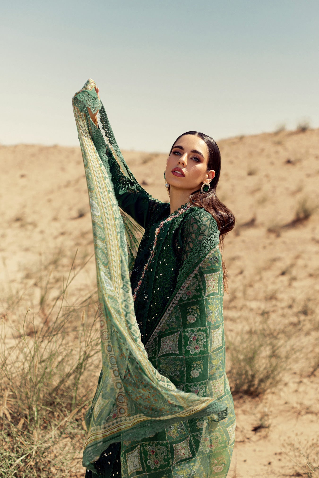 Noor By Saadia Asad | Eid Handwork Laserkari Lawn 24 | D8 - by - Libasekhas UK - Registered Vendor of : Noor by Saadia Asad - 100% Original Designer Dresss