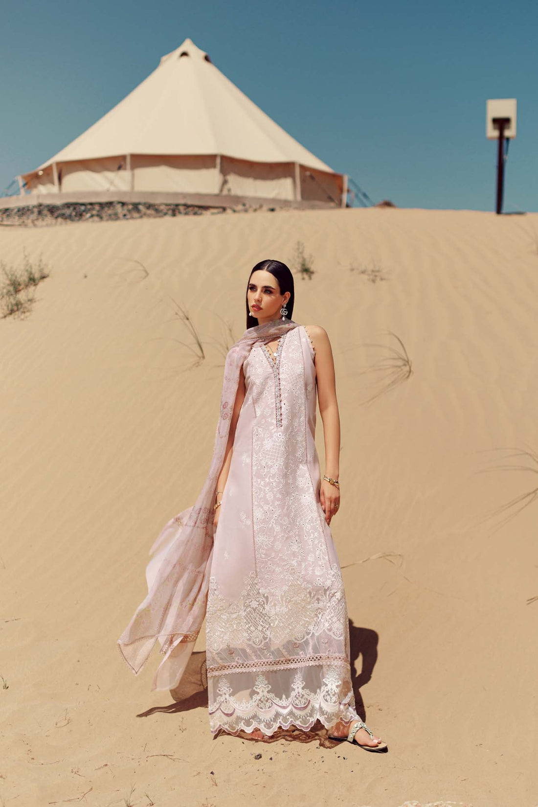Noor By Saadia Asad | Eid Handwork Laserkari Lawn 24 | D7 - by - Libasekhas UK - Registered Vendor of : Noor by Saadia Asad - 100% Original Designer Dresss