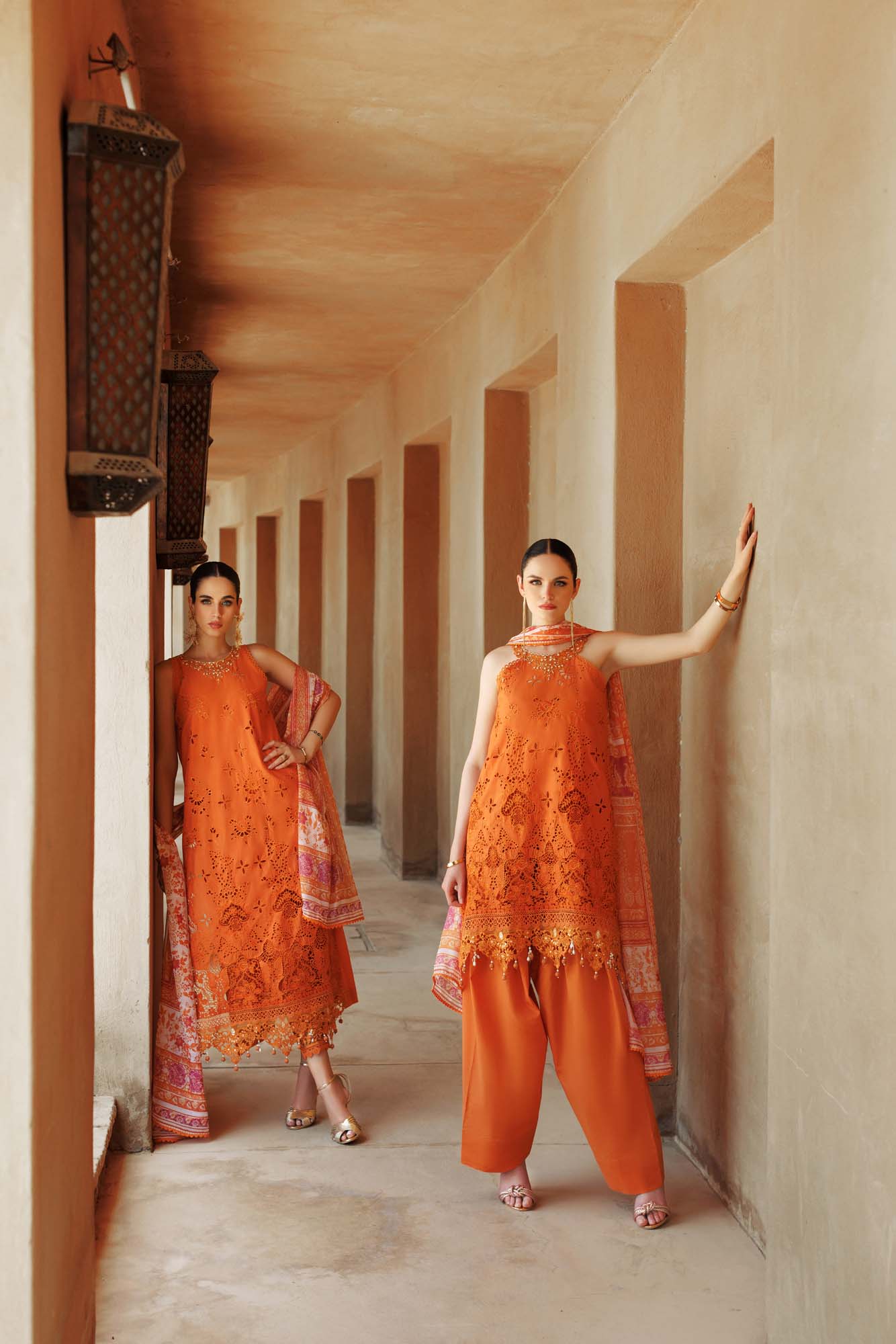 Noor By Saadia Asad | Eid Handwork Laserkari Lawn 24 | D11 - by - Libasekhas UK - Registered Vendor of : Noor by Saadia Asad - 100% Original Designer Dresss