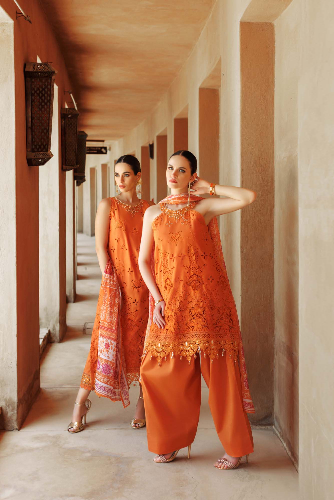 Noor By Saadia Asad | Eid Handwork Laserkari Lawn 24 | D11 - by - Libasekhas UK - Registered Vendor of : Noor by Saadia Asad - 100% Original Designer Dresss