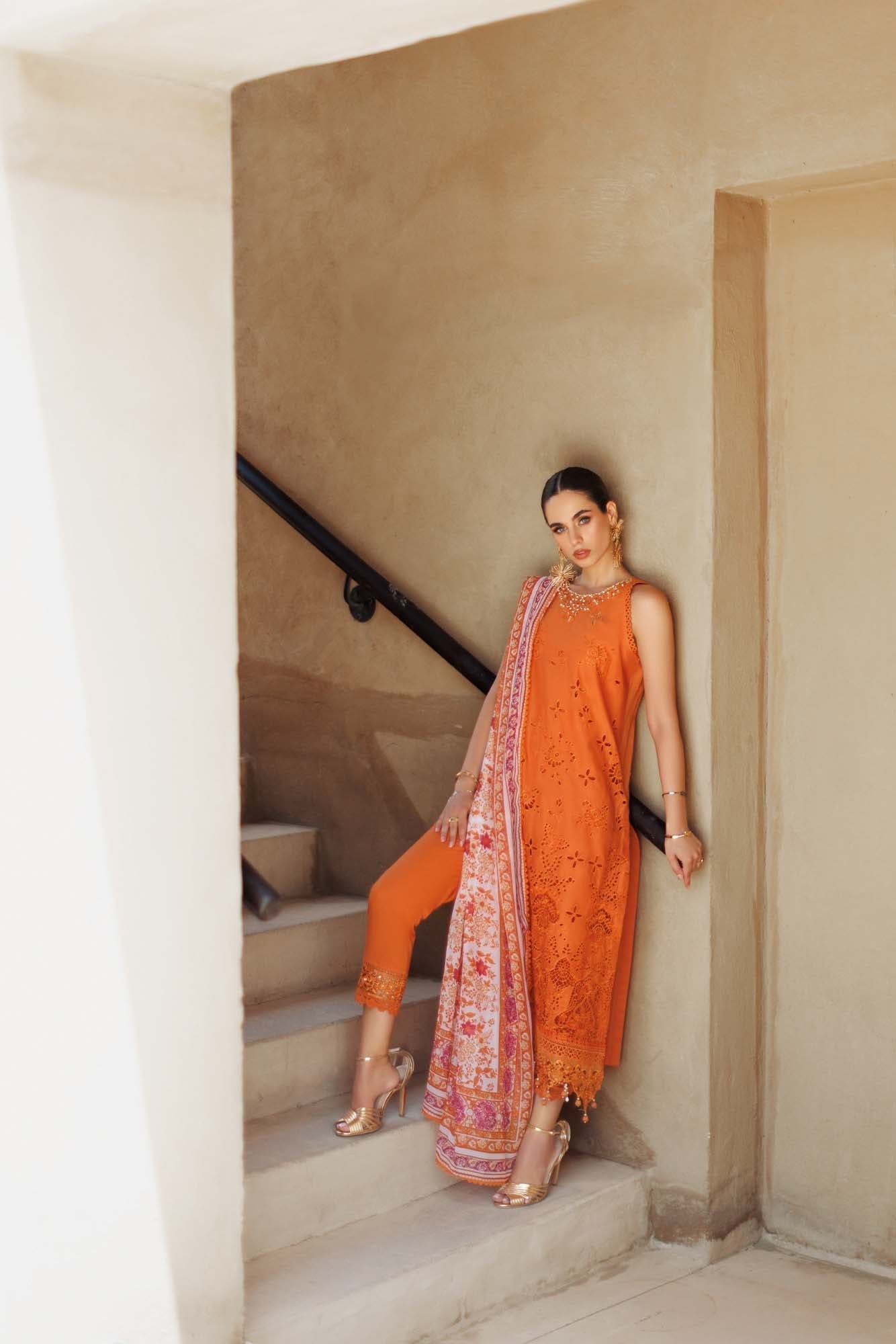 Noor By Saadia Asad | Eid Handwork Laserkari Lawn 24 | D11 - by - Libasekhas UK - Registered Vendor of : Noor by Saadia Asad - 100% Original Designer Dresss