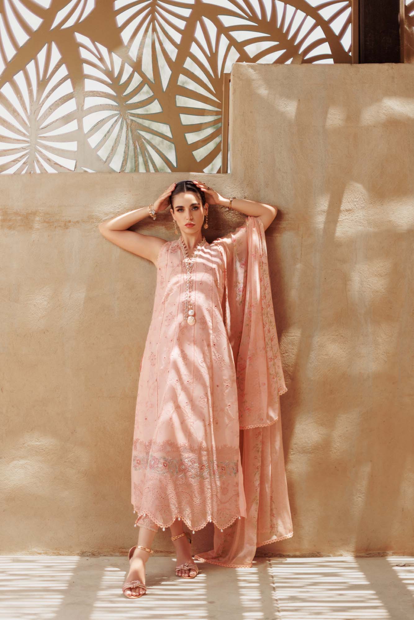 Noor By Saadia Asad | Eid Handwork Laserkari Lawn 24 | D10 - by - Libasekhas UK - Registered Vendor of : Noor by Saadia Asad - 100% Original Designer Dresss