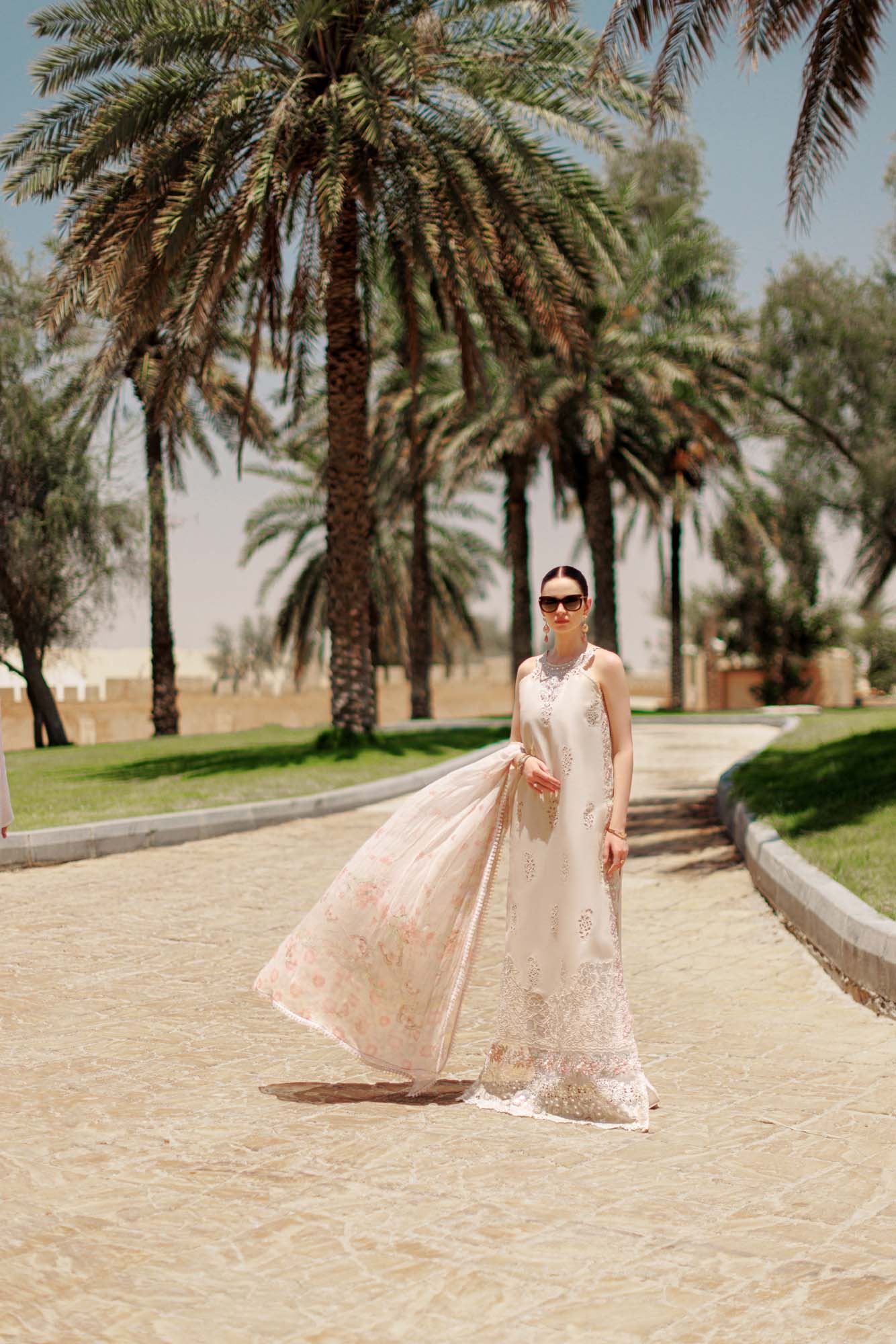 Noor By Saadia Asad | Eid Handwork Laserkari Lawn 24 | D2 - by - Libasekhas UK - Registered Vendor of : Noor by Saadia Asad - 100% Original Designer Dresss