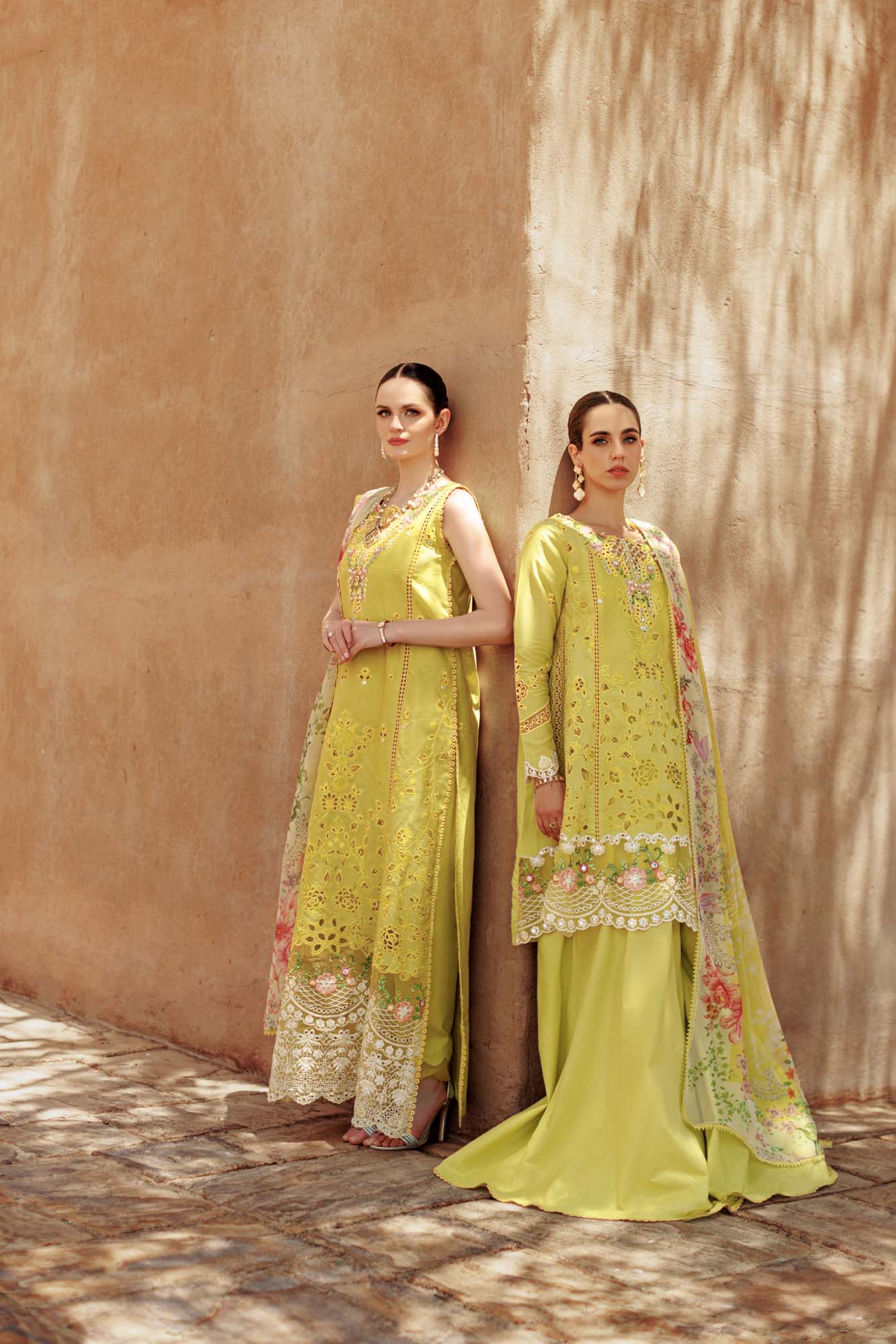 Noor By Saadia Asad | Eid Handwork Laserkari Lawn 24 | D1 - by - Libasekhas UK - Registered Vendor of : Noor by Saadia Asad - 100% Original Designer Dresss