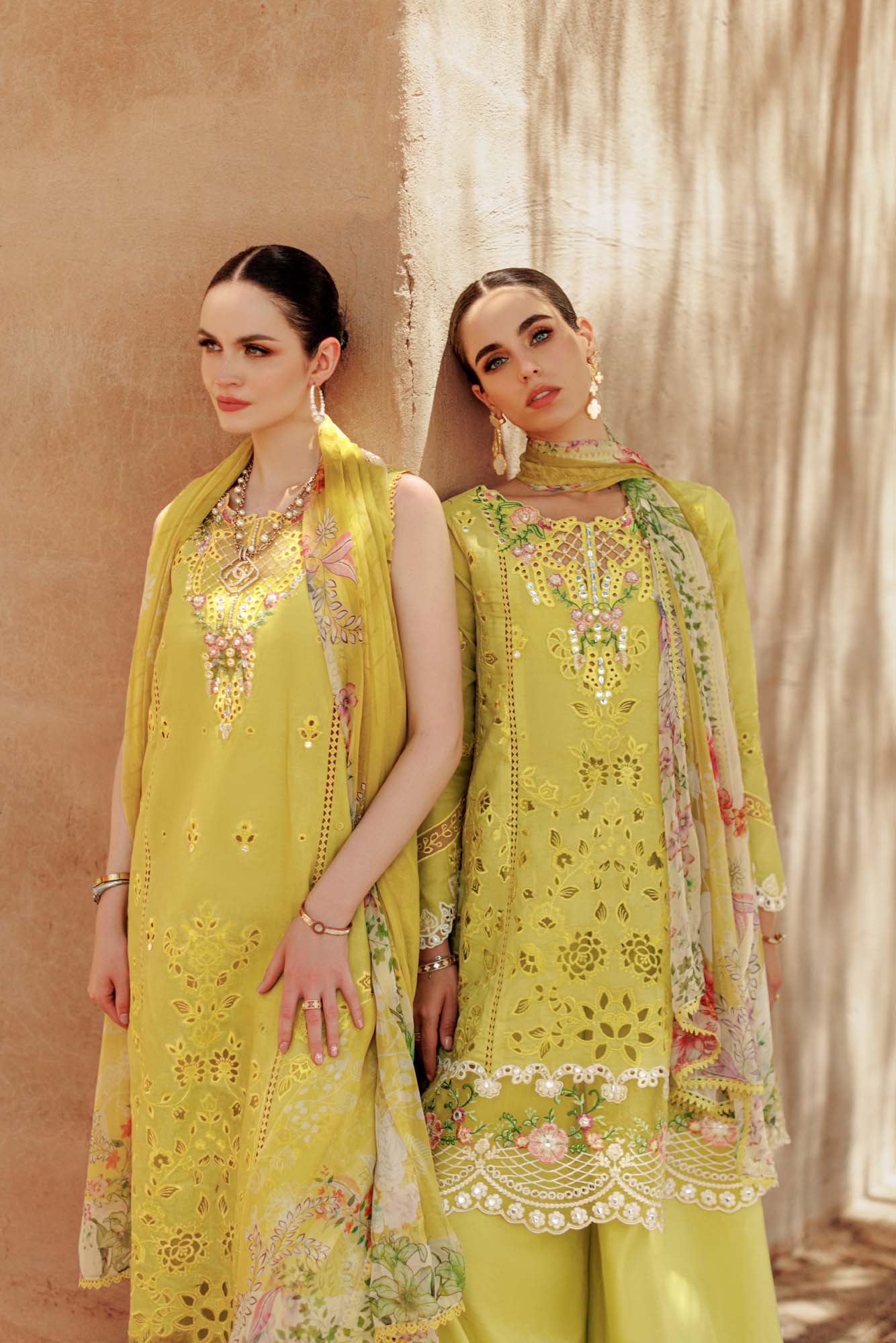 Noor By Saadia Asad | Eid Handwork Laserkari Lawn 24 | D1 - by - Libasekhas UK - Registered Vendor of : Noor by Saadia Asad - 100% Original Designer Dresss