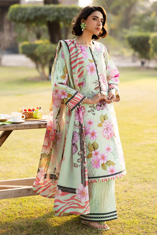Alizeh | Sheen Lawn Prints 25 | AF-PL-6034-Cleo - by - Libasekhas UK - Registered Vendor of : Alizeh - 100% Original Designer Dresss