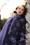 Alizeh | Sheen Lawn Prints 25 | AF-PL-6028-Bluebell - by - Libasekhas UK - Registered Vendor of : Alizeh - 100% Original Designer Dresss