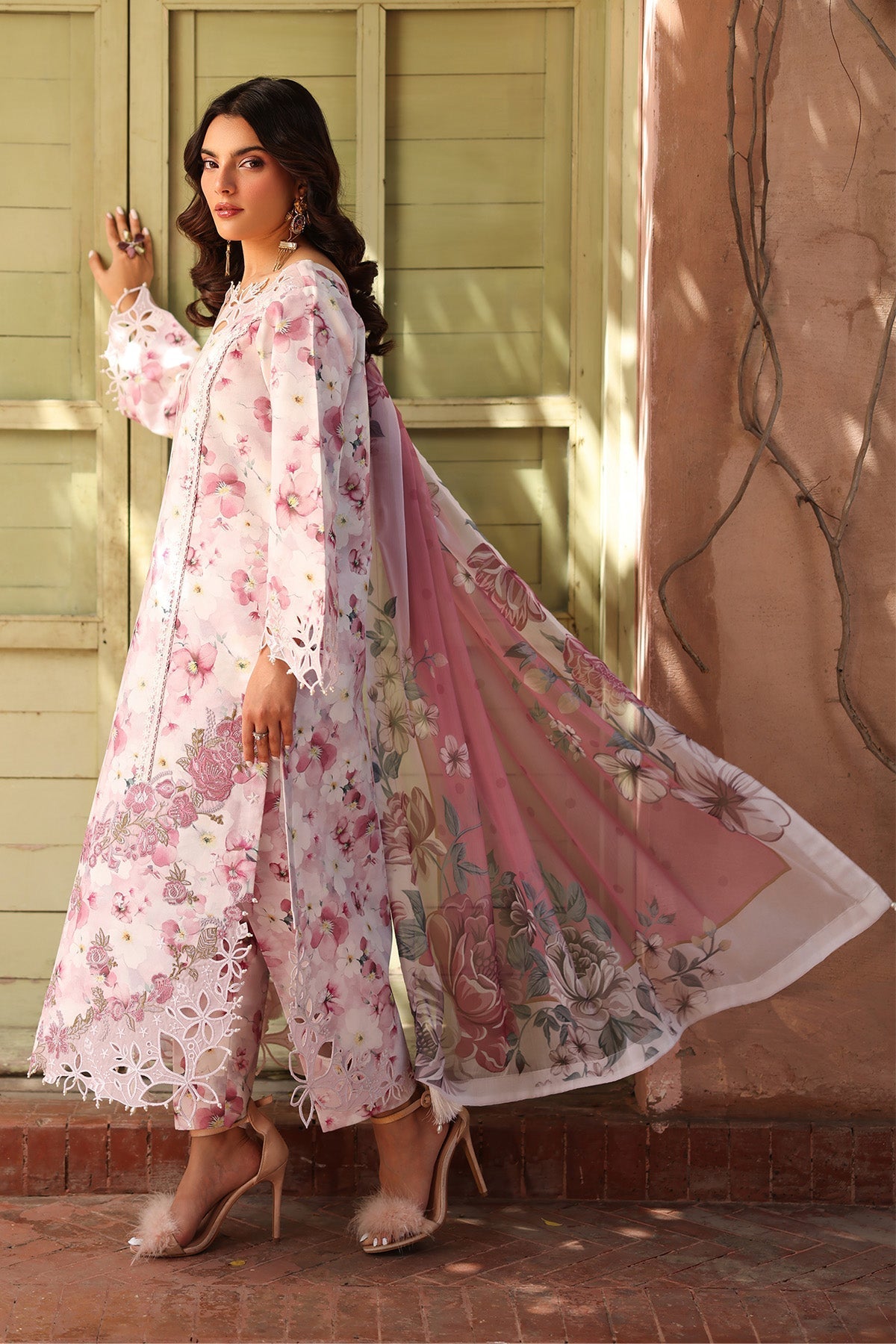 Alizeh | Embroidered Printed Festive Edit 25 | AF-EPL-7033-LIOR - by - Libasekhas UK - Registered Vendor of : Alizeh - 100% Original Designer Dresss