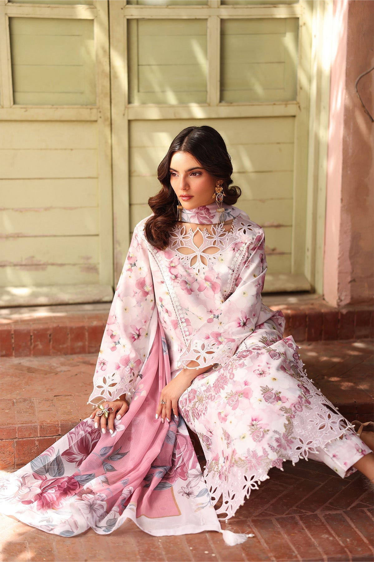 Alizeh | Embroidered Printed Festive Edit 25 | AF-EPL-7033-LIOR - by - Libasekhas UK - Registered Vendor of : Alizeh - 100% Original Designer Dresss