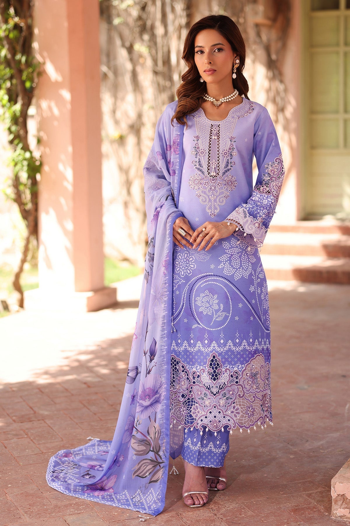 Alizeh | Embroidered Printed Festive Edit 25 | AF-EPL-7032-RHEA - by - Libasekhas UK - Registered Vendor of : Alizeh - 100% Original Designer Dresss