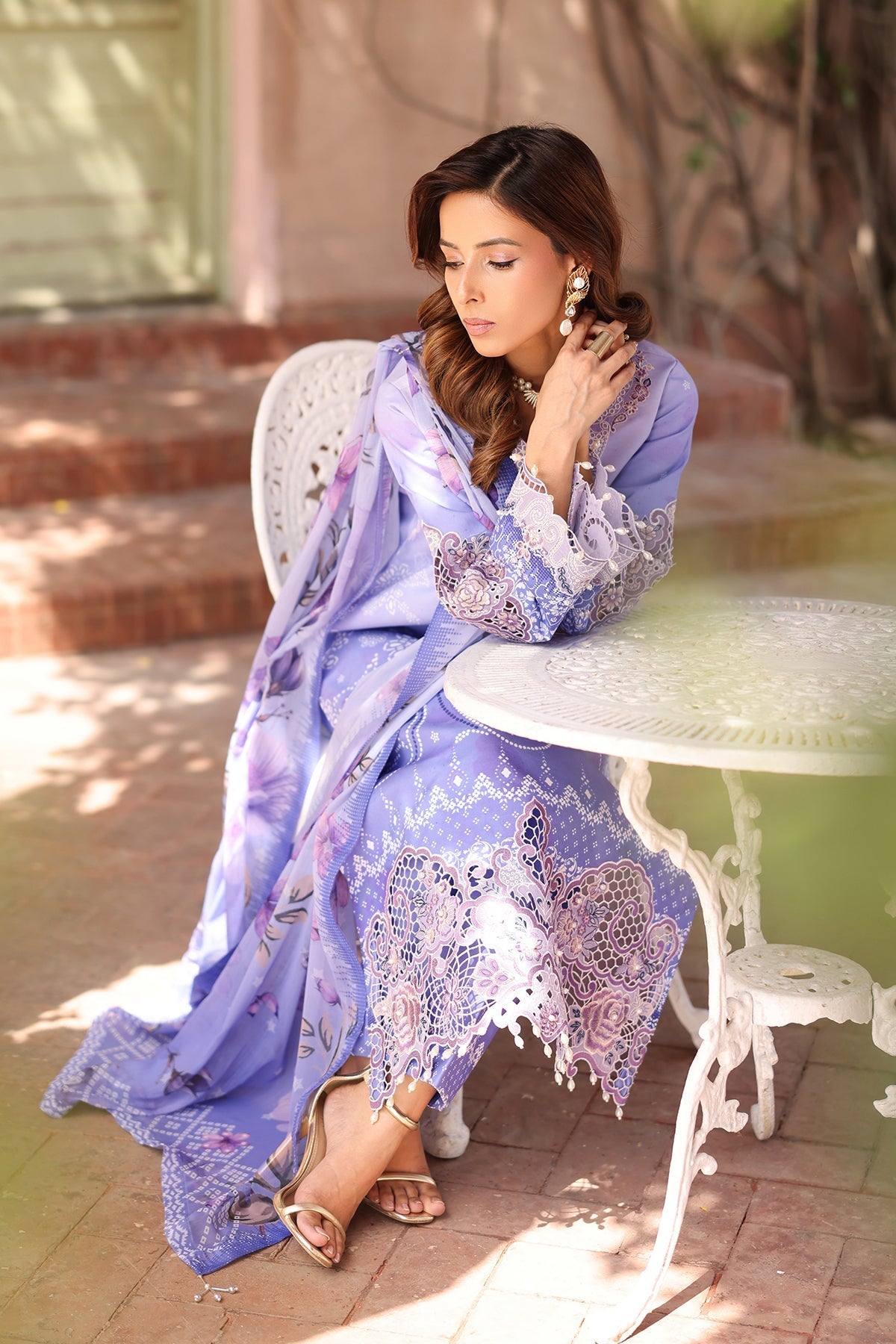 Alizeh | Embroidered Printed Festive Edit 25 | AF-EPL-7032-RHEA - by - Libasekhas UK - Registered Vendor of : Alizeh - 100% Original Designer Dresss