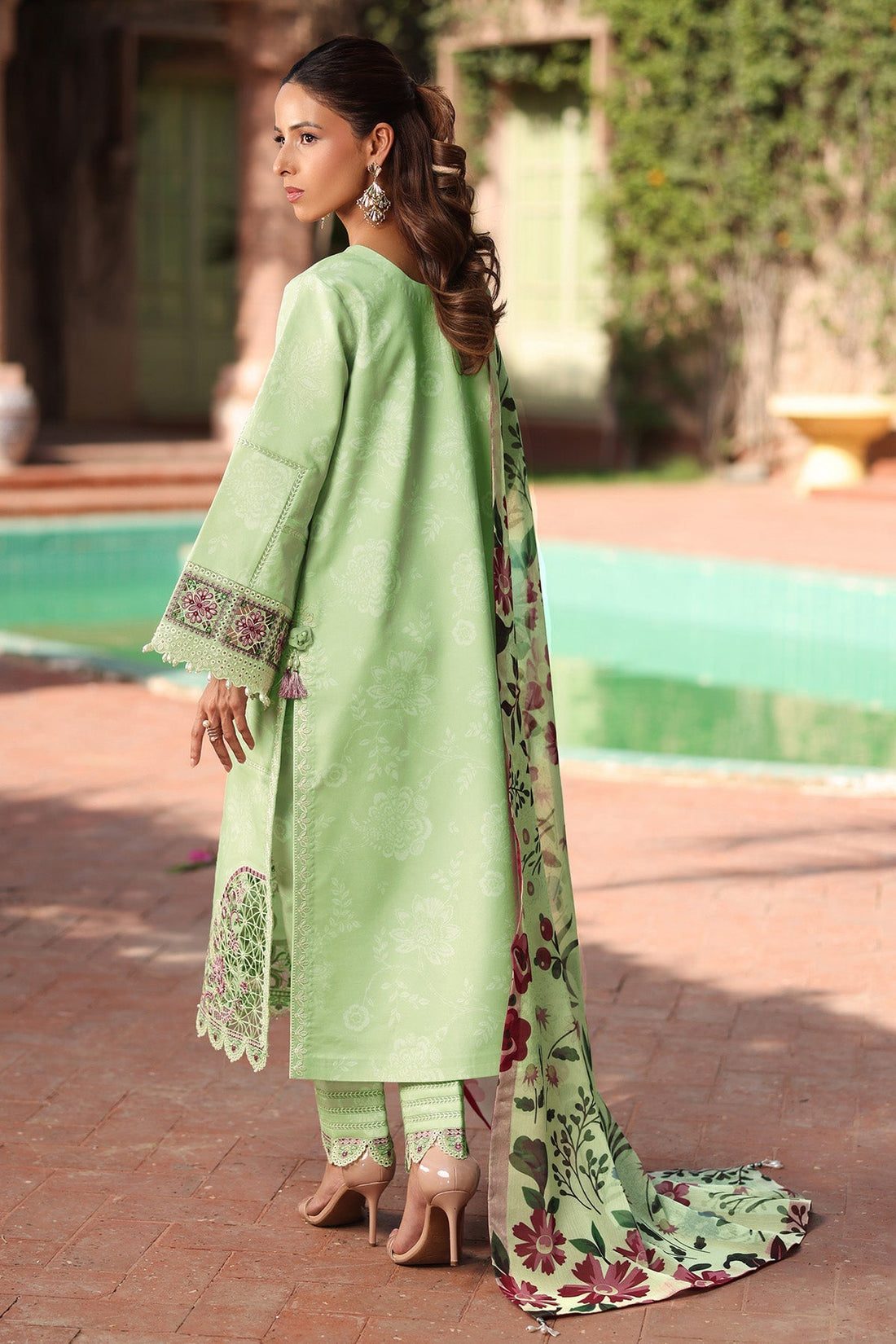 Alizeh | Embroidered Printed Festive Edit 25 | AF-EPL-7034-NUMA - by - Libasekhas UK - Registered Vendor of : Alizeh - 100% Original Designer Dresss