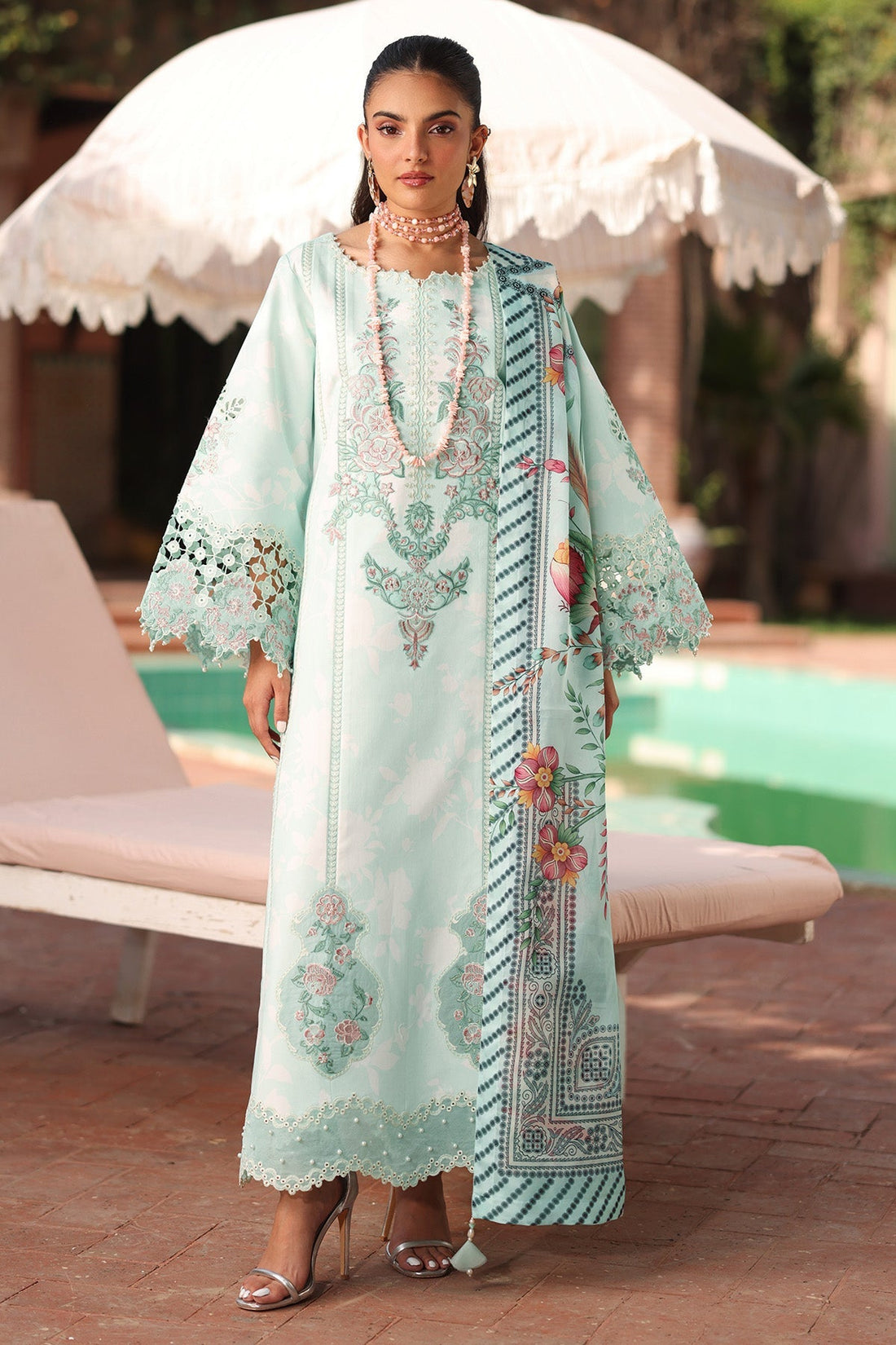 Alizeh | Embroidered Printed Festive Edit 25 |AF-EPL-7031-MIREGA - by - Libasekhas UK - Registered Vendor of : Alizeh - 100% Original Designer Dresss