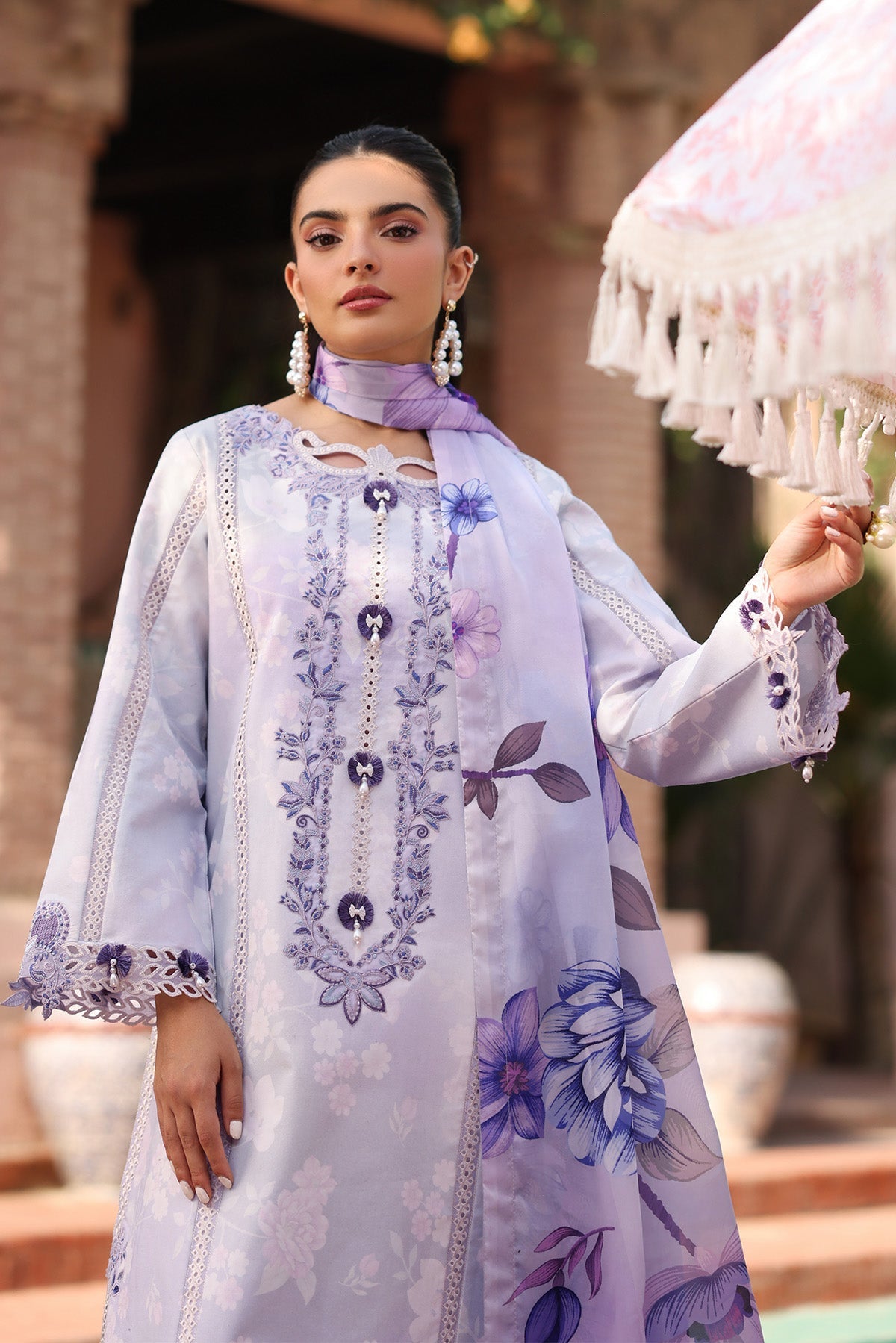 Alizeh | Embroidered Printed Festive Edit 25 | AF-EPL-7039-PRESTA - by - Libasekhas UK - Registered Vendor of : Alizeh - 100% Original Designer Dresss