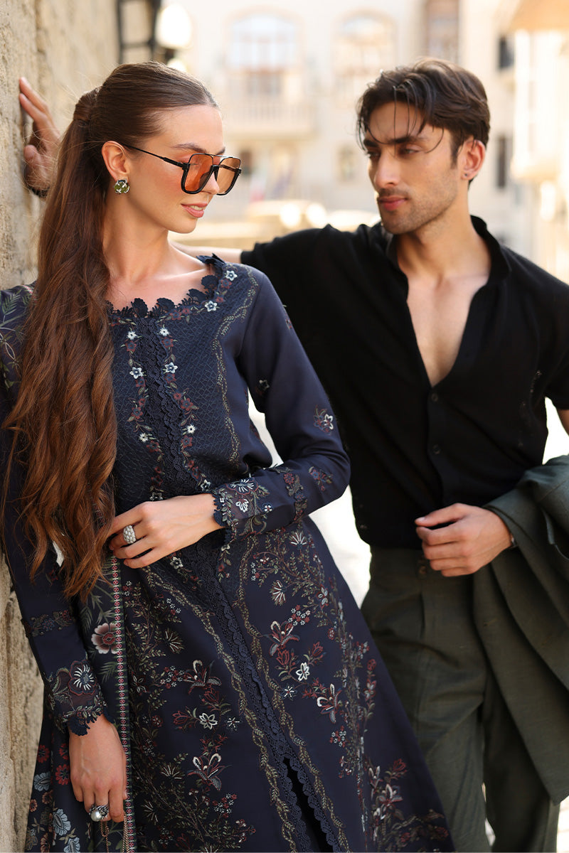 Rangrasiya | Carnation Luxury Shawl Edit | Americano - by Libasekhas UK - Registered Vendor of : Rangrasiya - 100% Original Designer Dress