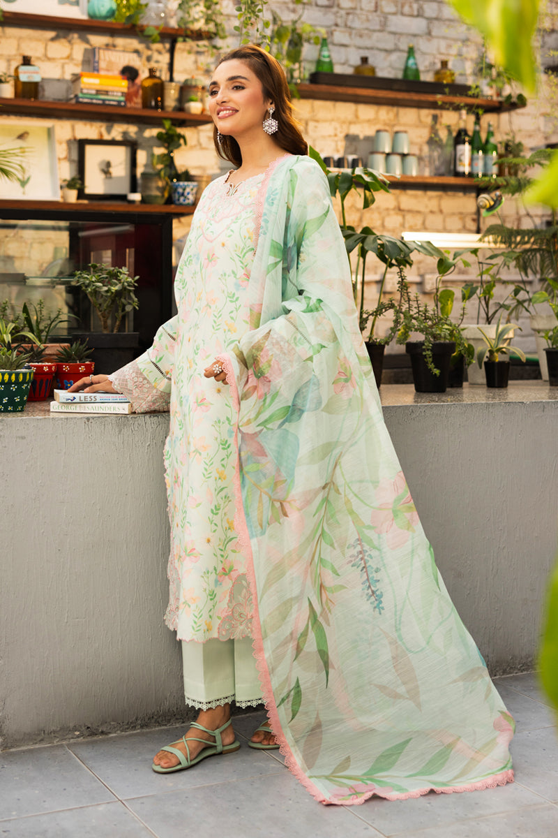 Rangrasiya | Lifestyle Summer Edit 25 | Sage - by - Libasekhas UK - Registered Vendor of : Rangrasiya - 100% Original Designer Dresss
