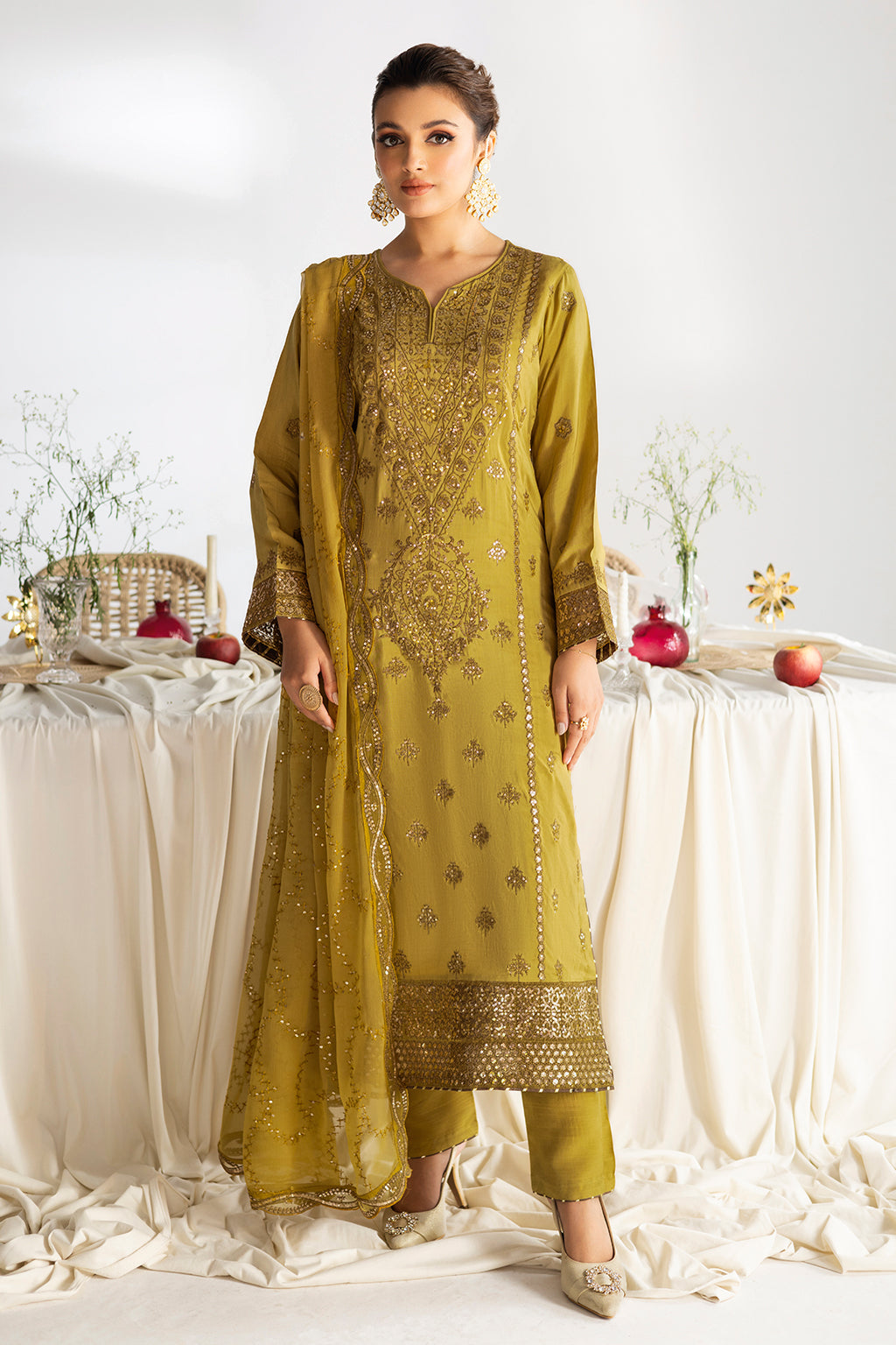 Ramsha | Aangan Luxury Raw silk | AA-102 - by Libasekhas UK - Registered Vendor of : Ramsha - 100% Original Designer Dress