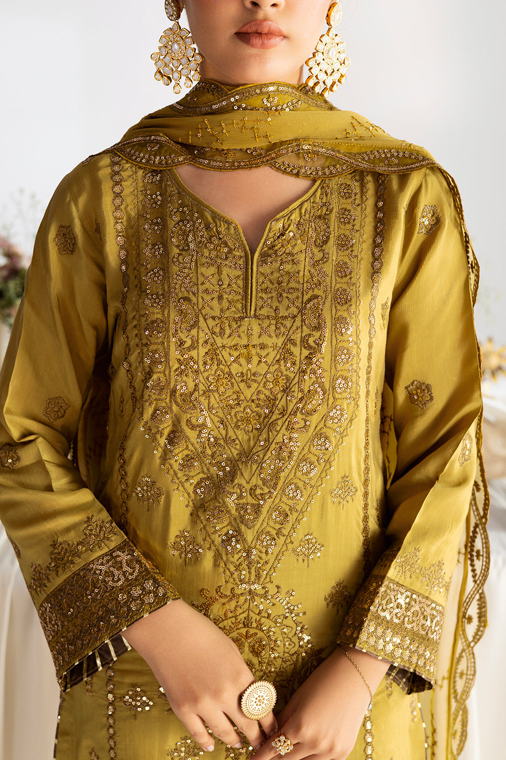 Ramsha | Aangan Luxury Raw silk | AA-102 - by Libasekhas UK - Registered Vendor of : Ramsha - 100% Original Designer Dress