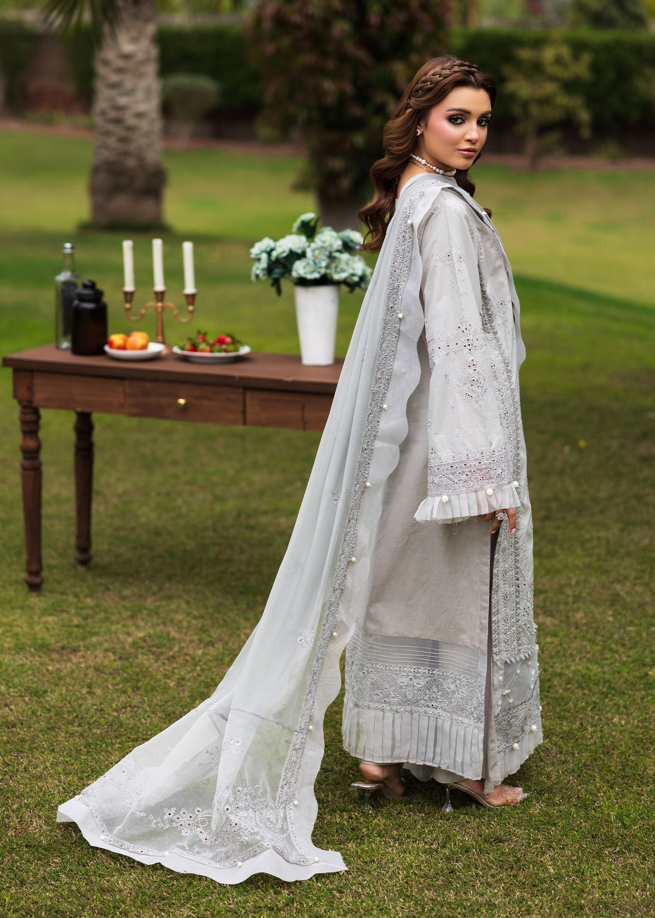 Paras by Pasha | Bloom and Beyond | Ash Bloom - by - Libasekhas UK - Registered Vendor of : Paras by Pasha - 100% Original Designer Dresss