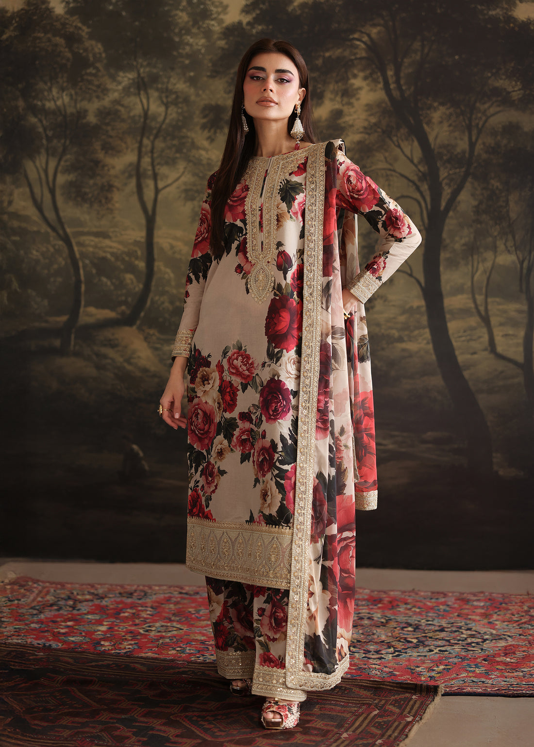 Humjoli | Rehana Luxury Collection | BEIGERY - by Libasekhas UK - Registered Vendor of : Humjoli - 100% Original Designer Dress