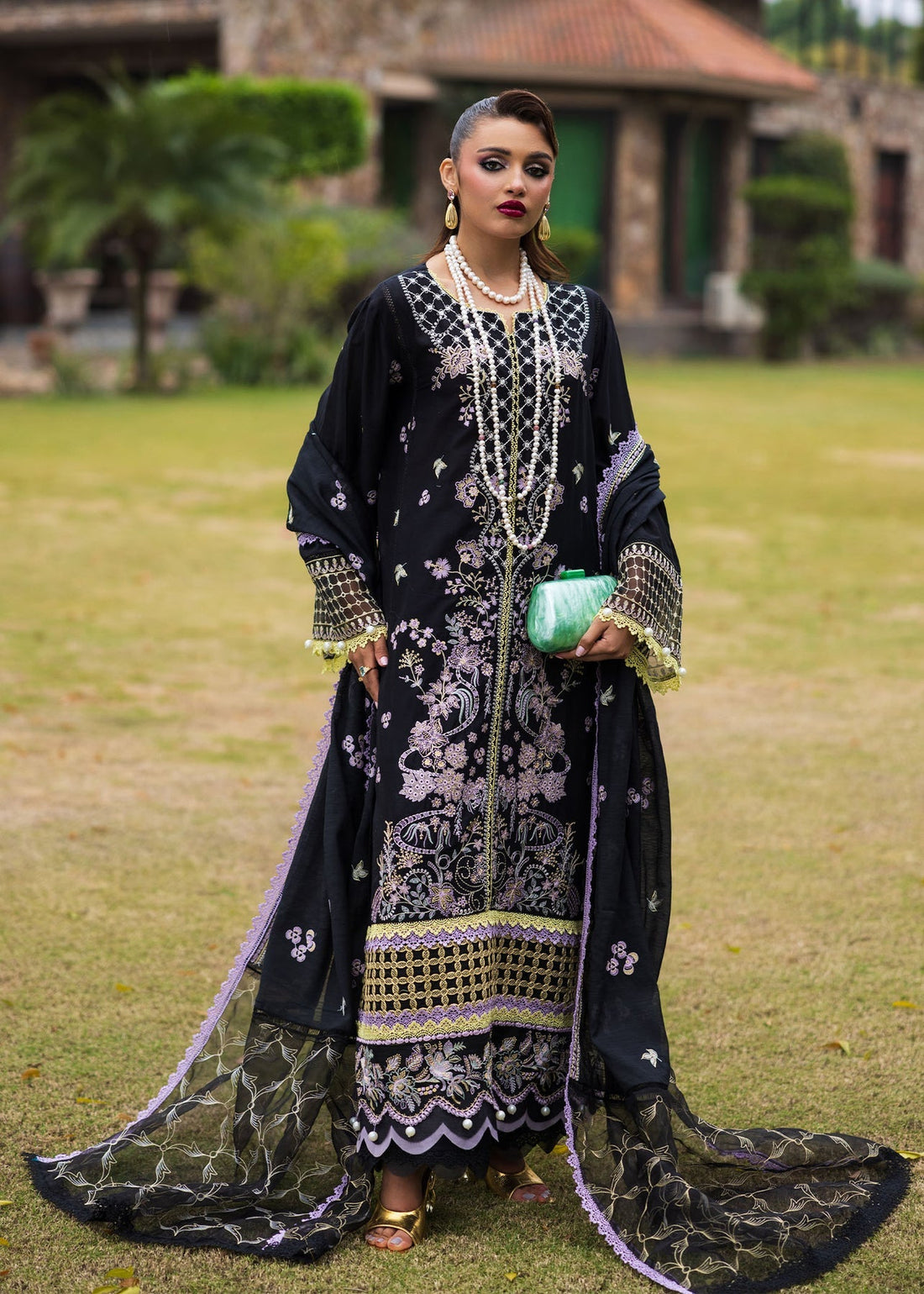 Paras by Pasha | Bloom and Beyond | Evening Bloom - by - Libasekhas UK - Registered Vendor of : Paras by Pasha - 100% Original Designer Dresss