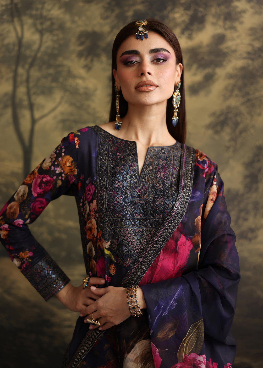 Humjoli | Rehana Luxury Collection | BLUE DAYS - by Libasekhas UK - Registered Vendor of : Humjoli - 100% Original Designer Dress