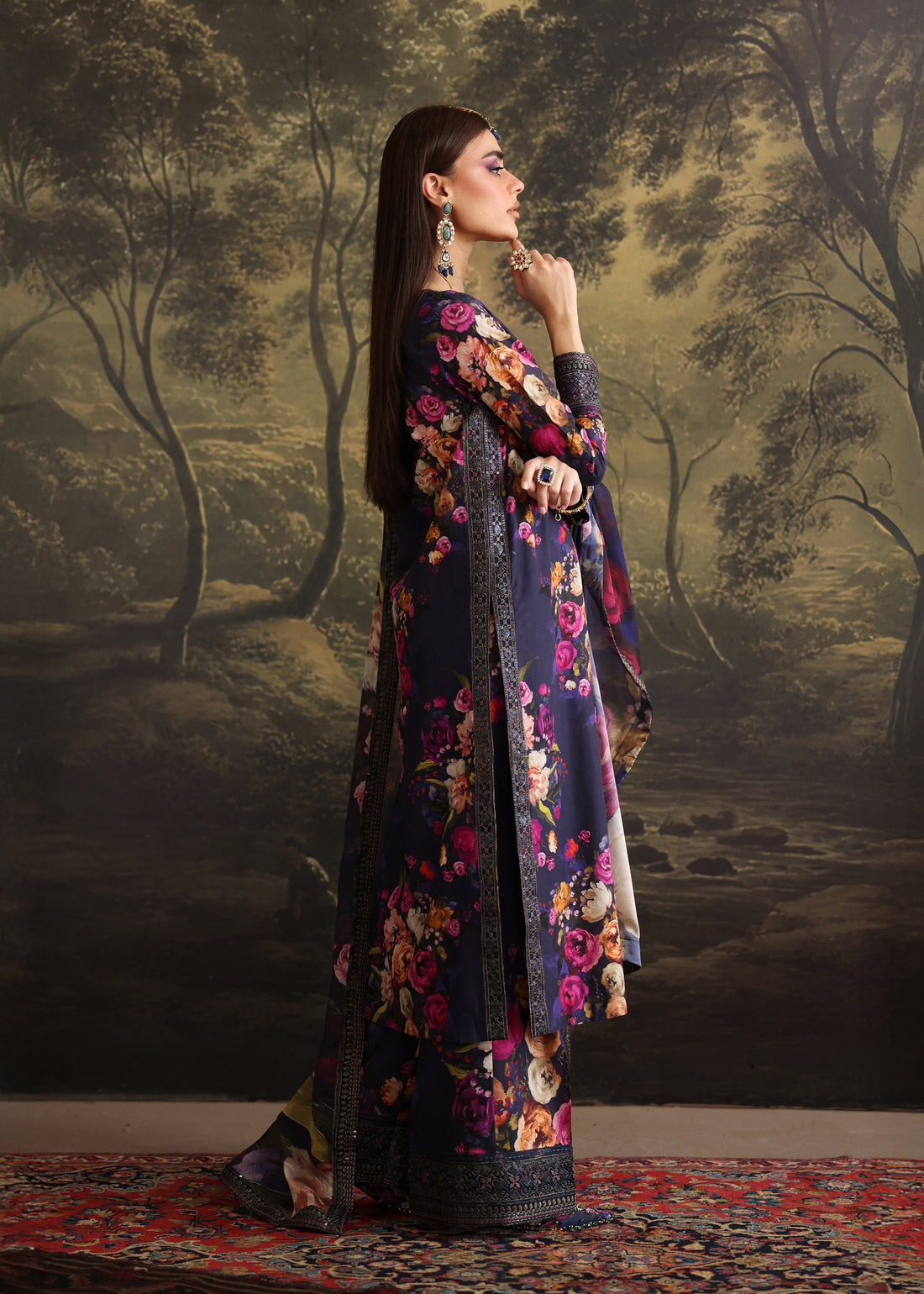 Humjoli | Rehana Luxury Collection | BLUE DAYS - by Libasekhas UK - Registered Vendor of : Humjoli - 100% Original Designer Dress
