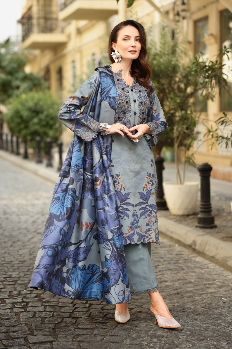 Rangrasiya | Lifestyle Winter Edit 25 | Audrey - by Libasekhas UK - Registered Vendor of : Rang Rasiya - 100% Original Designer Dress