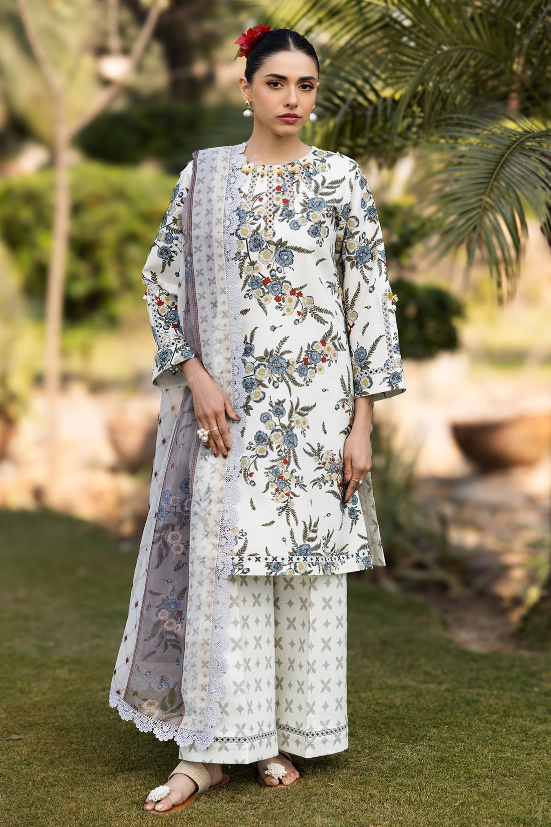 Alizeh | Sheen Lawn Prints 25 | AF-PL-6040-Alaska - by - Libasekhas UK - Registered Vendor of : Alizeh - 100% Original Designer Dresss