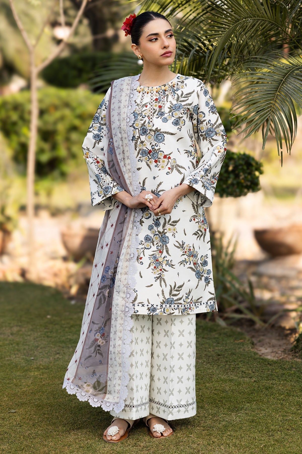 Alizeh | Sheen Lawn Prints 25 | AF-PL-6040-Alaska - by - Libasekhas UK - Registered Vendor of : Alizeh - 100% Original Designer Dresss