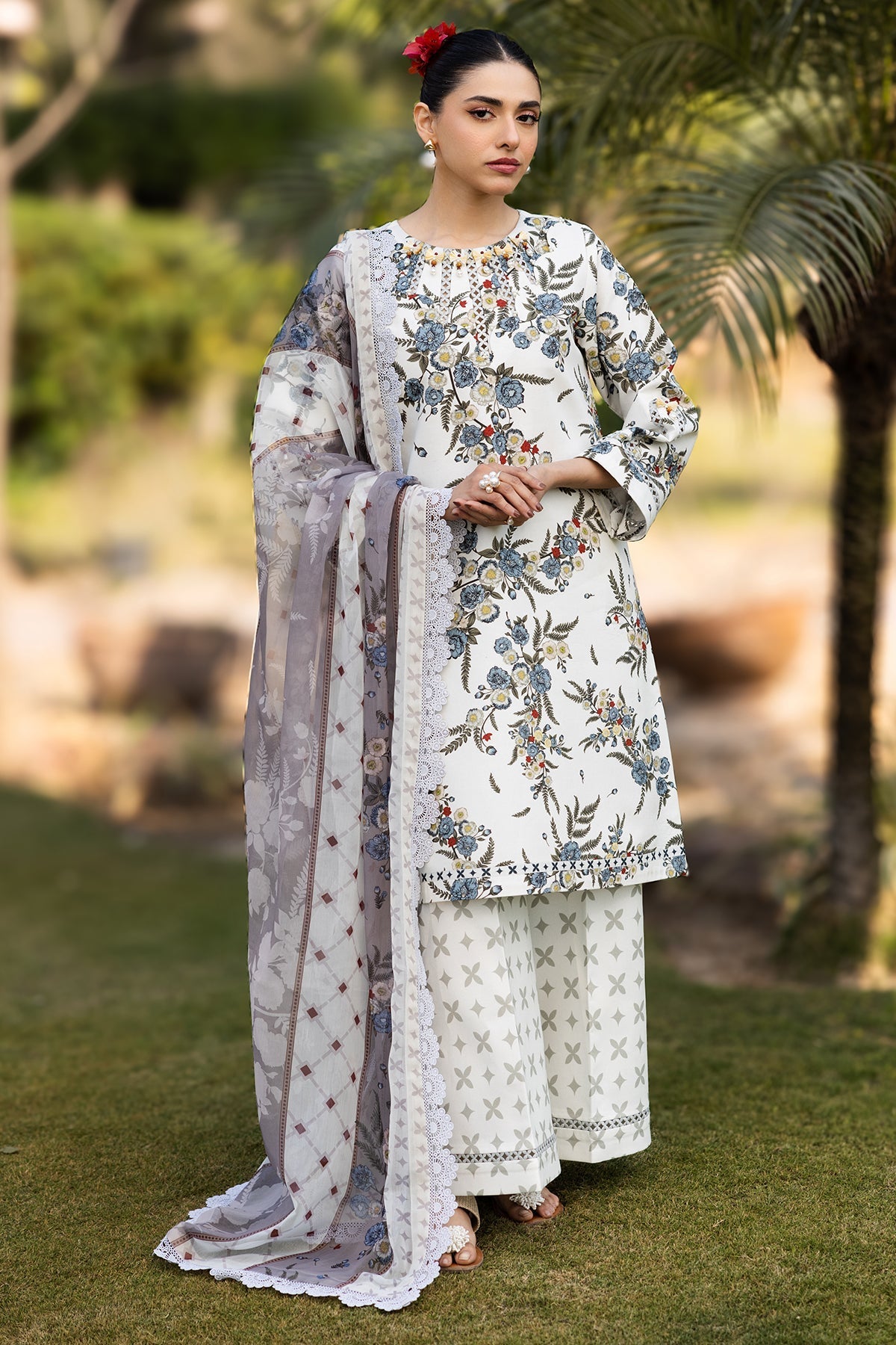 Alizeh | Sheen Lawn Prints 25 | AF-PL-6040-Alaska - by - Libasekhas UK - Registered Vendor of : Alizeh - 100% Original Designer Dresss