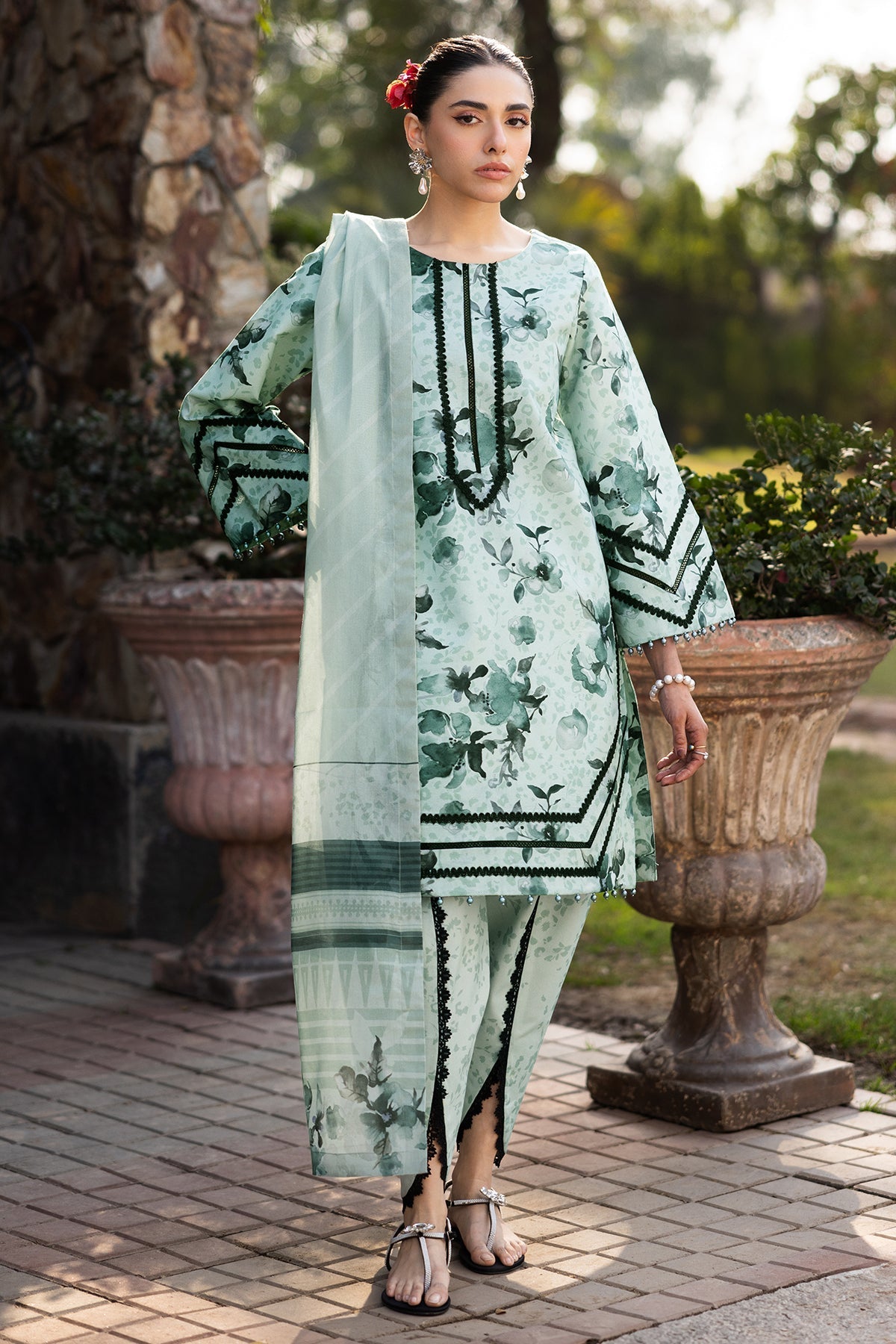Alizeh | Sheen Lawn Prints 25 | AF-PL-6042-Arsh - by - Libasekhas UK - Registered Vendor of : Alizeh - 100% Original Designer Dresss