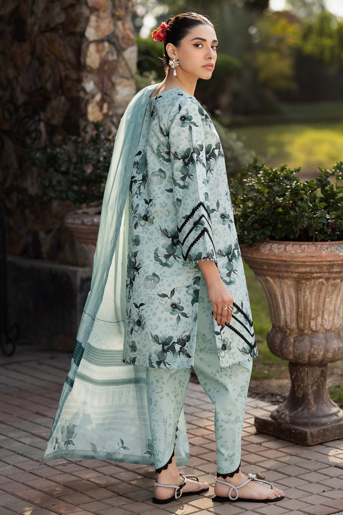 Alizeh | Sheen Lawn Prints 25 | AF-PL-6042-Arsh - by - Libasekhas UK - Registered Vendor of : Alizeh - 100% Original Designer Dresss