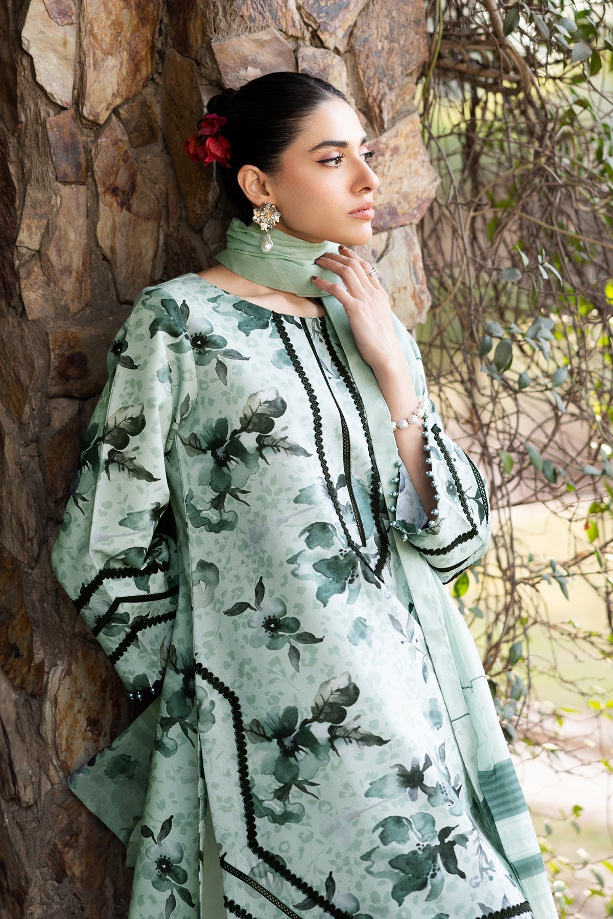 Alizeh | Sheen Lawn Prints 25 | AF-PL-6042-Arsh - by - Libasekhas UK - Registered Vendor of : Alizeh - 100% Original Designer Dresss