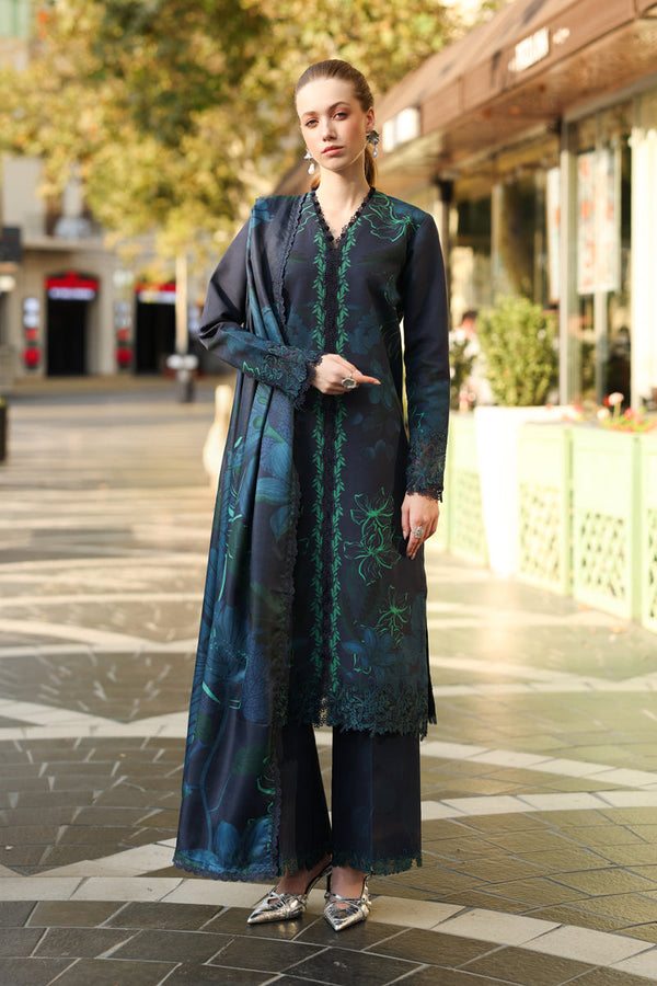 Rangrasiya | Lifestyle Winter Edit 25 | Midnight - by Libasekhas UK - Registered Vendor of : Rang Rasiya - 100% Original Designer Dress