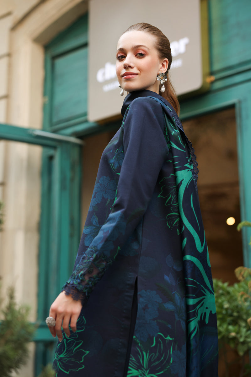 Rangrasiya | Lifestyle Winter Edit 25 | Midnight - by Libasekhas UK - Registered Vendor of : Rang Rasiya - 100% Original Designer Dress