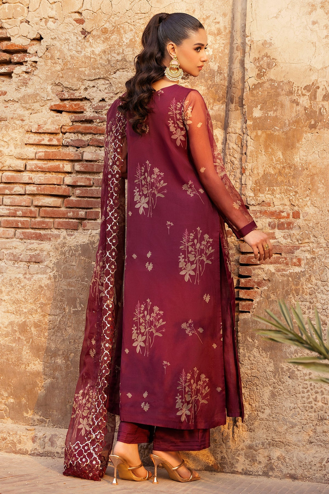 Charizma | Festive Pret | CMA-4-095 - by - Libasekhas UK - Registered Vendor of : Charizma - 100% Original Designer Dresss