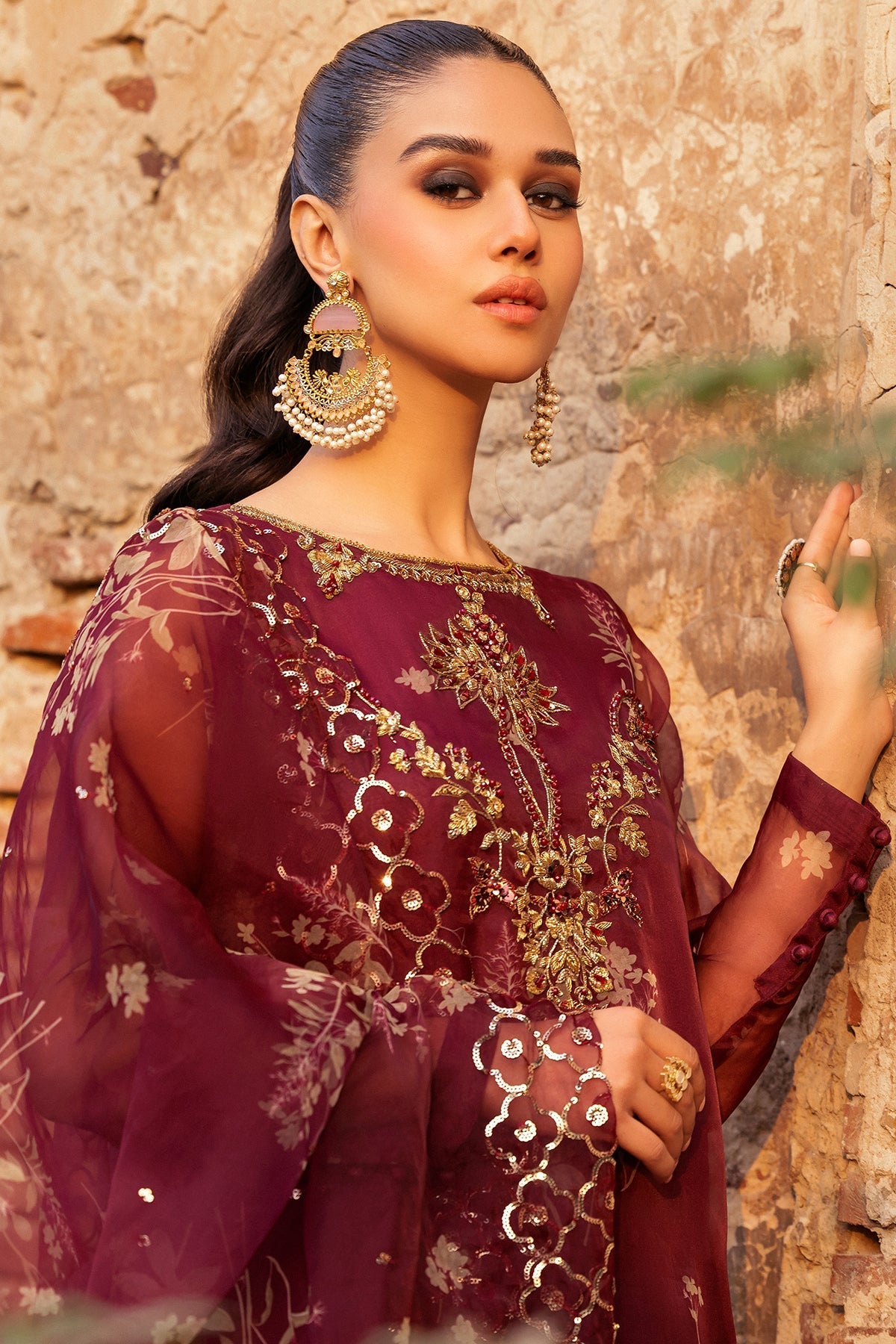 Charizma | Festive Pret | CMA-4-095 - by - Libasekhas UK - Registered Vendor of : Charizma - 100% Original Designer Dresss