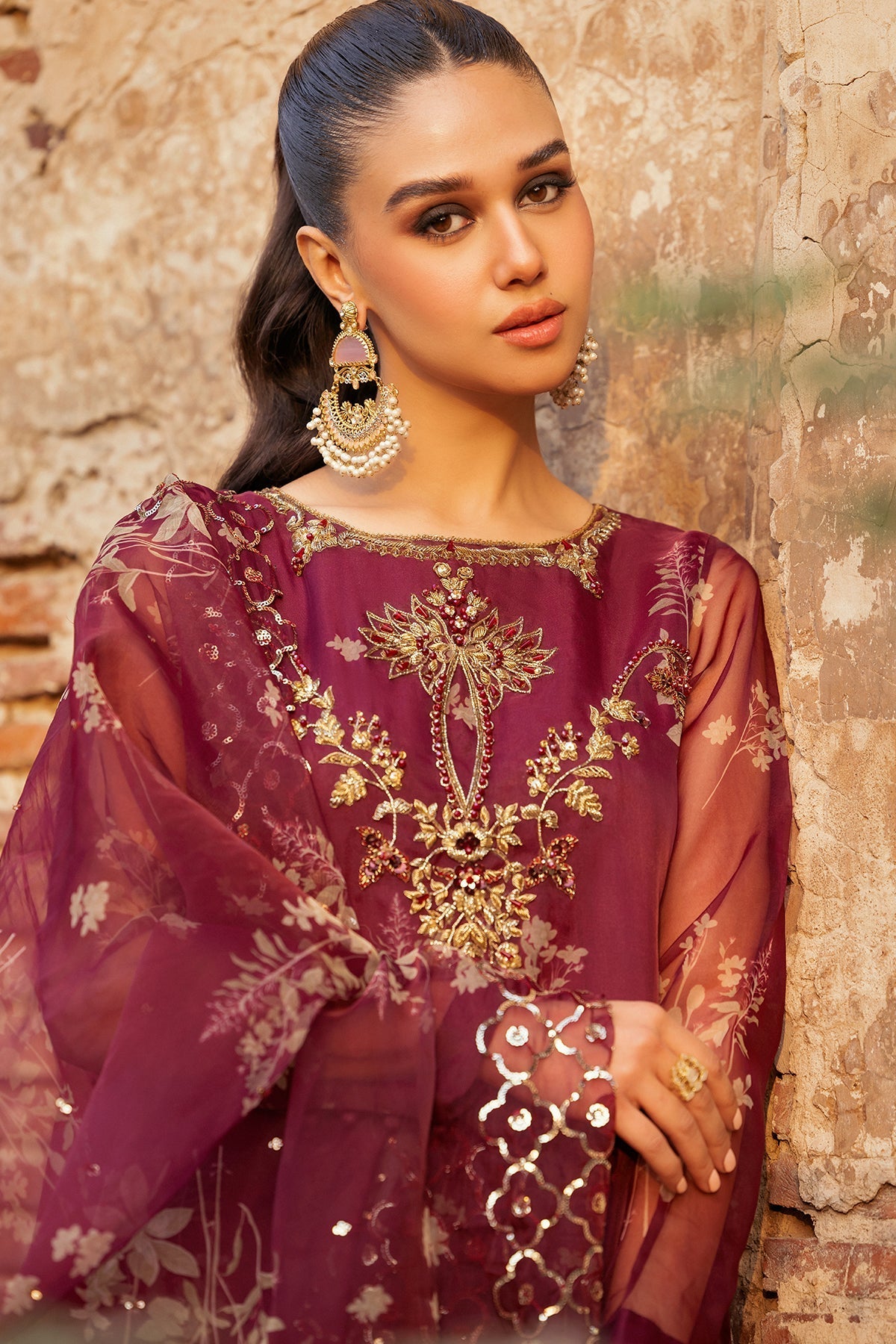 Charizma | Festive Pret | CMA-4-095 - by - Libasekhas UK - Registered Vendor of : Charizma - 100% Original Designer Dresss