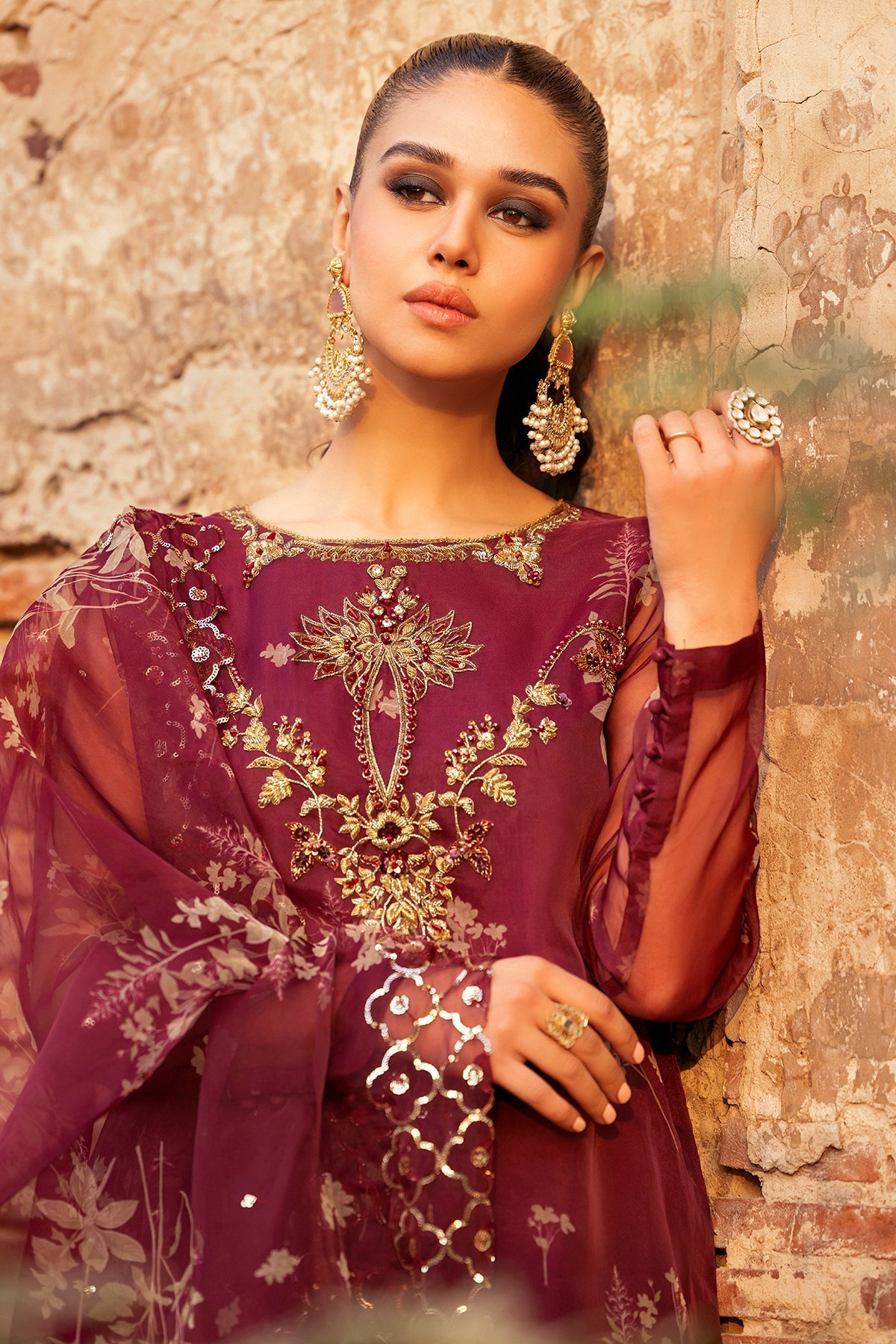 Charizma | Festive Pret | CMA-4-095 - by - Libasekhas UK - Registered Vendor of : Charizma - 100% Original Designer Dresss