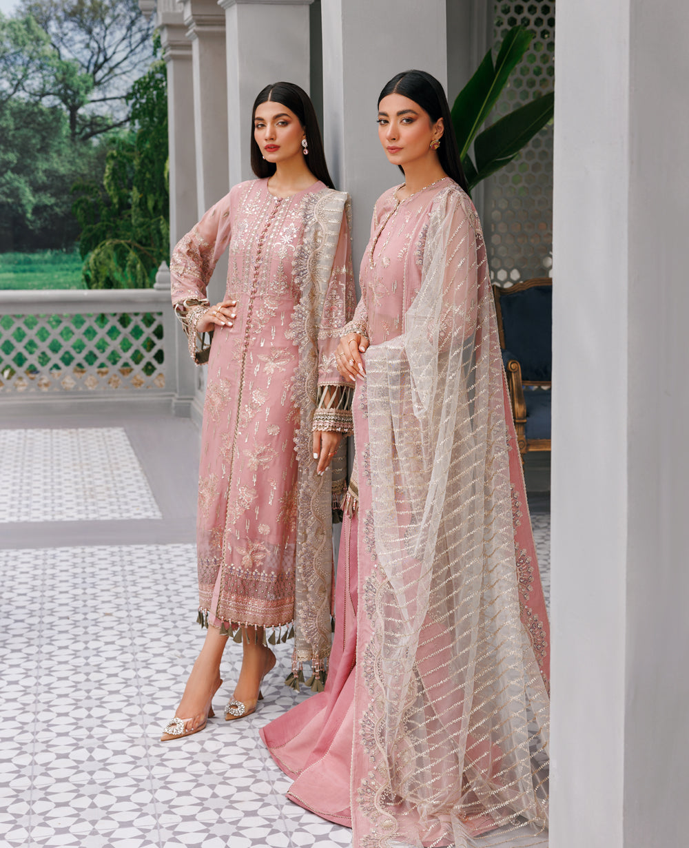 Xenia Formals | Raahi Luxury Formals | TAUPE - by - Libasekhas UK - Registered Vendor of : Xenia Formals - 100% Original Designer Dresss
