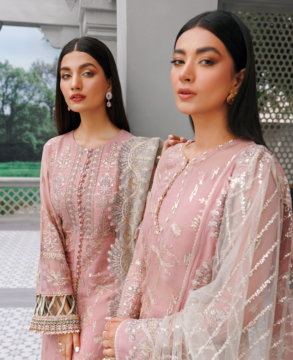 Xenia Formals | Raahi Luxury Formals | TAUPE - by - Libasekhas UK - Registered Vendor of : Xenia Formals - 100% Original Designer Dresss